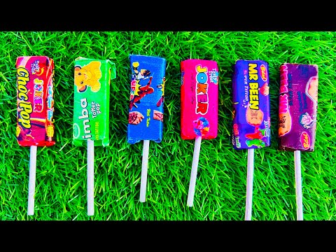 Some popular Candies in the World | New Milk Bottle | mini Cooking | Ice Cream Pop It | Asmr Coca