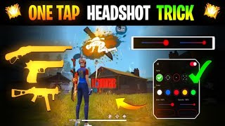 Secret Auto Headshot Trick & Sensitivity | FF Headshot Trick | Free Fire Me Headshot Kaise Mare