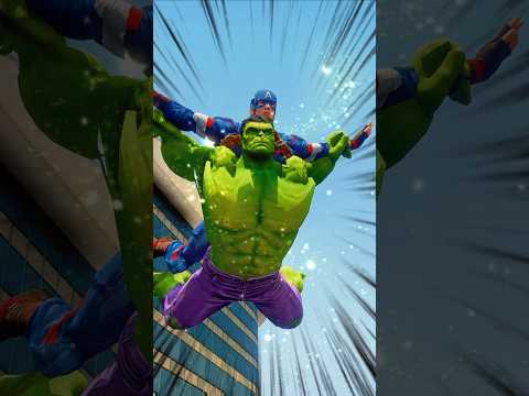 GTA V: CAPTAIN-HULK TAKE REVENGE! 😤 #shorts #gta5