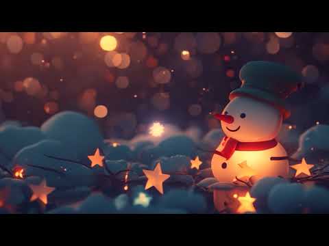 Snowy Slumber Serenade: A Gentle Lullaby for Kids with a Cute Little Snowman