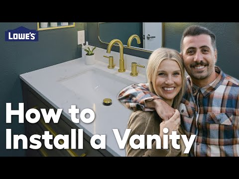 How to Install a Bathroom Vanity | Blending How-to's