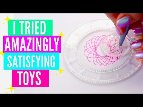 I Tried The Most Satisfying Toys on The Internet// Amazingly Satisfying Children Toys & Science Toys