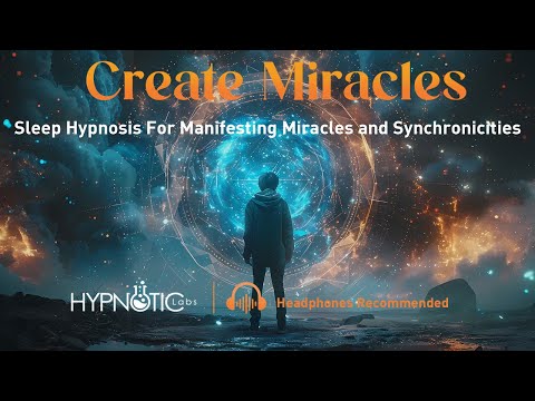 Sleep Hypnosis For Creating Miracles and Synchronicities (The Portal To The Miraculous, 528HZ)