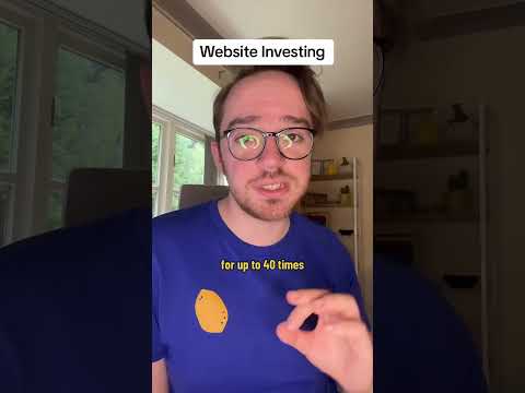 Sell Your Website For 40x Monthly Income