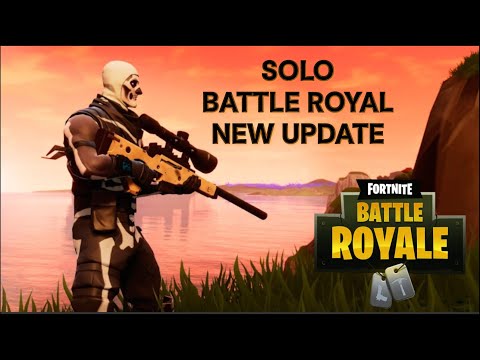 SOLO Battle Royal NEW UPDATE FORTNITE