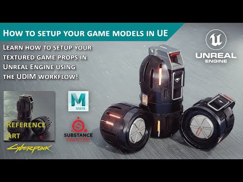 How to Setup Your 3D Game Models in Unreal Engine