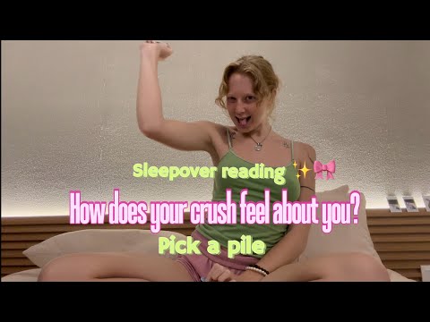 How does your crush feel 🐢| sleepover vibes | pick a pile