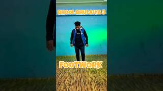 BHOOL BHULAIYA 3 TUTORIAL FOOTWORK #bhoolbhulaiyaa3 #hookstep #footwork #viraldance #tutorial #fyp