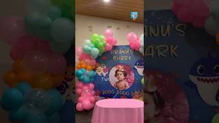 Baby Shark Theme Birthday |Baby Shark Birthday Decoration Ideas #babyshark #babysharktheme #birthday