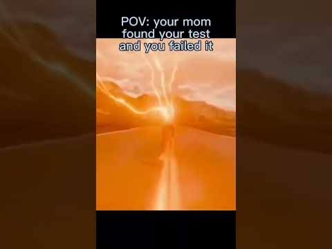 POV your mom found your report card and you failed #comedy #short #funny