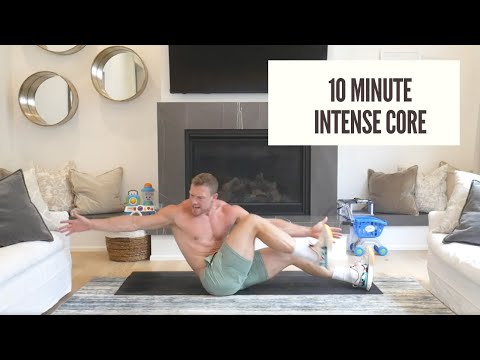 10 min total core ab workout (to target all areas)