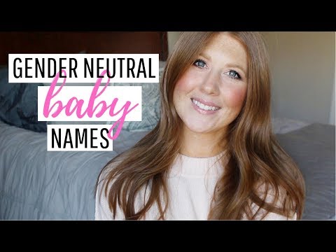 10 BABY NAMES I LOVE // GENDER NEUTRAL NAMES // BABY NAME TAG // DENAE LYNN