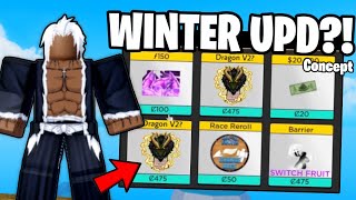 New Dragon Rework is FINALLY Releasing! Update 24 & Winter Event.. (Blox Fruits)