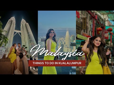 Things to do in Kualalumpur Malaysia 2023 | Petronas twin tower | KL tower #malaysia #kualalumpur