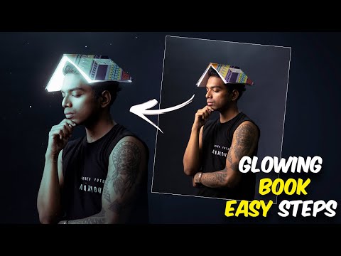 Easy Steps of Glowing Book Effect Tutorial | Pranav PG