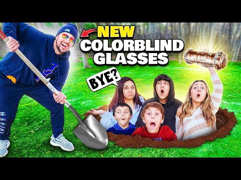 Goodbye For 10 YEARS & NEW Colorblind Glasses Work? (FV Family)