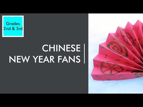 Virtual Art with Mrs. Van Alstyne | Chinese New Year Fans