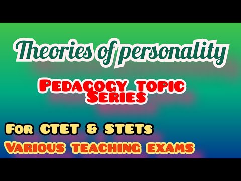 THEORIES OF PERSONALITY