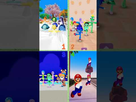 Sonic mario pomni anger dance kumulala #digitalcircus #insideout2 #mario #sonic #pomni