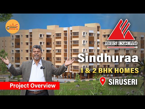 Affordable 1 &2 BHK Apartment I OMR l Siruseri l Chennai | Arun Excello