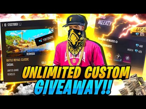 FREE FIRE LIVE GIVEAWAY | FF LIVE CUSTOM #gyamgaming #CLASSICFF #tondegamer #FREEFIRELIVEGIVEAWAY