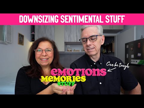 A Better Way to Declutter Sentimental Stuff | Downsizing for Full-Time Travel and Retirement