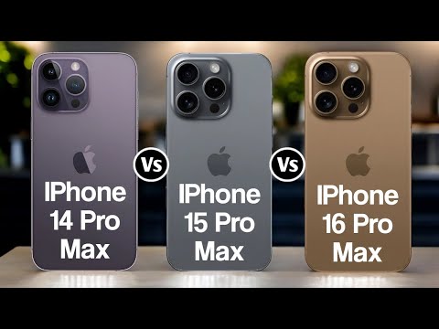 IPhone 14 Pro Max Vs IPhone 15 Pro Max Vs IPhone 16 Pro Max