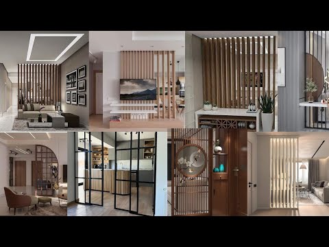 130+Latest divider walls designs||partition walls for living rooms||interior sepration wall ideas