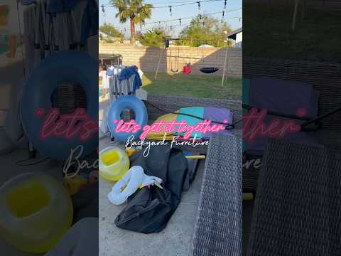 HMD💕 full video on IG @bremuvaof4 #Backyard #Furniture #CleanWithMe #mentalhealth #cleaninghacks