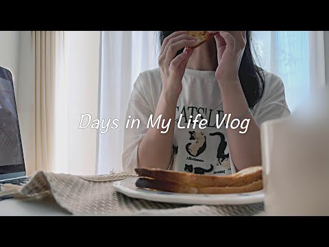 Vlog🍂 Living alone in Japan｜Weekday routine｜Cooking, reading, new sneakers🍳🍞｜Cat emergency kit🎒