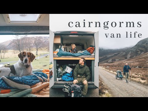 Unlocking New Adventures in the Cairngorms // Family Van Life Scotland