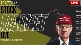 TRUMP TRADE MANIA - Stock Market LIVE, Live Trading, Stocks To Buy NOW