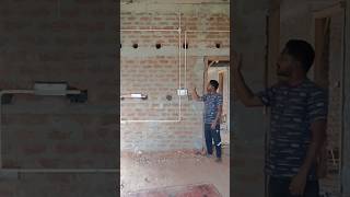 ▶️ house wiring!! Electrical Wall piping house wiring mar 8.2024