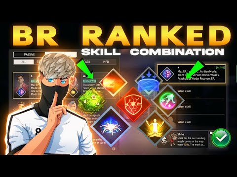 BR rank Combination 2024 | Best character combination in free fire | Best combination