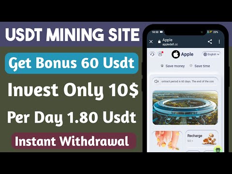 New usdt mining Site | usdt earning site | free mining sites | make money online | Trx mining site