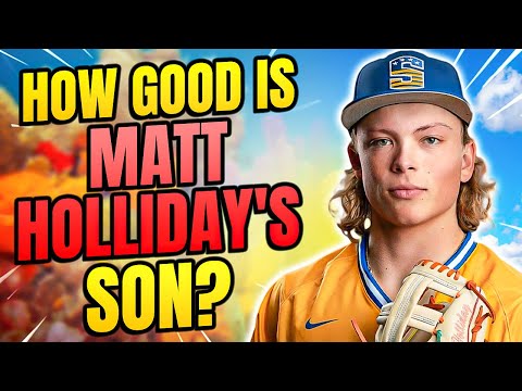 How Good Is Matt Holliday's Son?  (The Scary Truth)