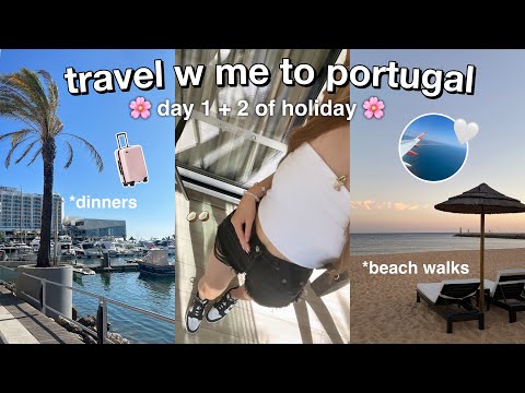 TRAVEL TO PORTUGAL W ME + day 1 and 2 of holiday 🌺🌴✈️