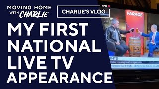 Milestone Vlog: My first national live TV appearance.