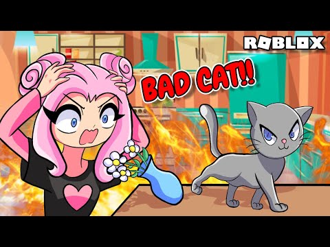 This Cat is very BAD!!! | Roblox | Bad Cat