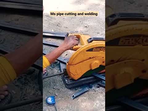 Ms Pipe #Cutting and #Welding|||