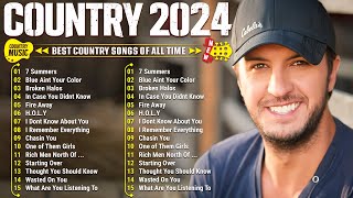 Country Music Playlist 2024 - Luke Bryan, Luke Combs, Chris Stapleton, Jason Aldean, Morgan Wallen