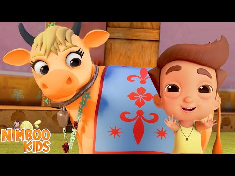 Gaiya Meri Gaiyya, गैया मेरी गैय्या, Cartoon Videos and Hindi Rhymes for Children