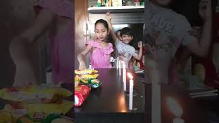 Candle Blowing Challenge #shorts #blowthecandle #candleblowing