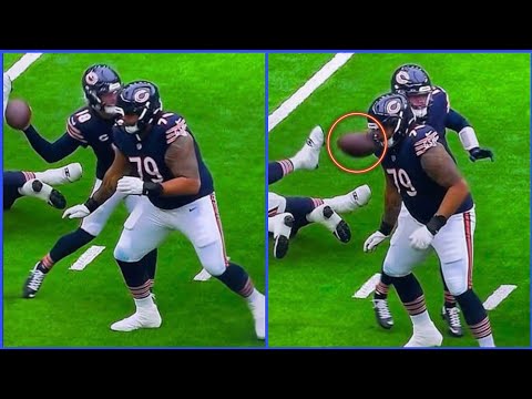 OOPS! Bears QB Caleb Williams Throws Pass Straight at  Matt Pryor Face! 😂🏈 Bears vs Jaguars