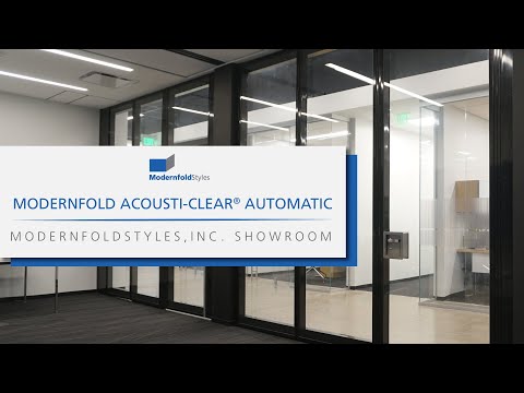 Modernfold Acousti-Clear Automatic | ModernfoldStyles, Inc. Showroom