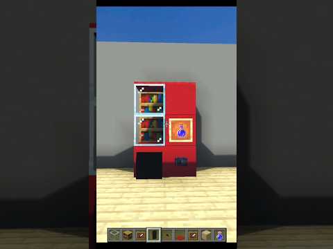 Soda Machine in Minecraft. #shorts #minecraft #youtubeshorts