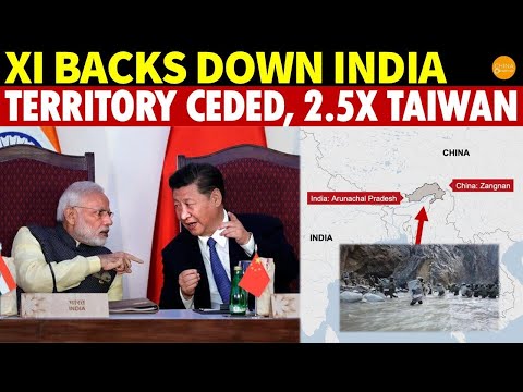 XI Backs Down, Compromising With India; Territory Ceded Equals 2.5 Times Taiwan’s Size?