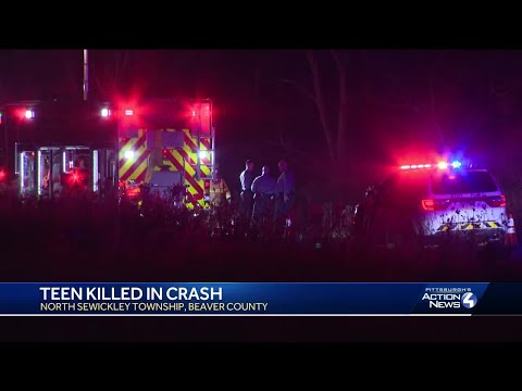 Teen involved in fatal Beaver County vehicle accident identified