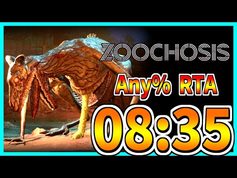 【Zoochosis】動物Gルート RTA 08:35【PATCH 14】