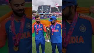 Virat Kohli 🤝 Rohit Sharma #cricket #cricketshorts #ytshorts #T20WorldCup